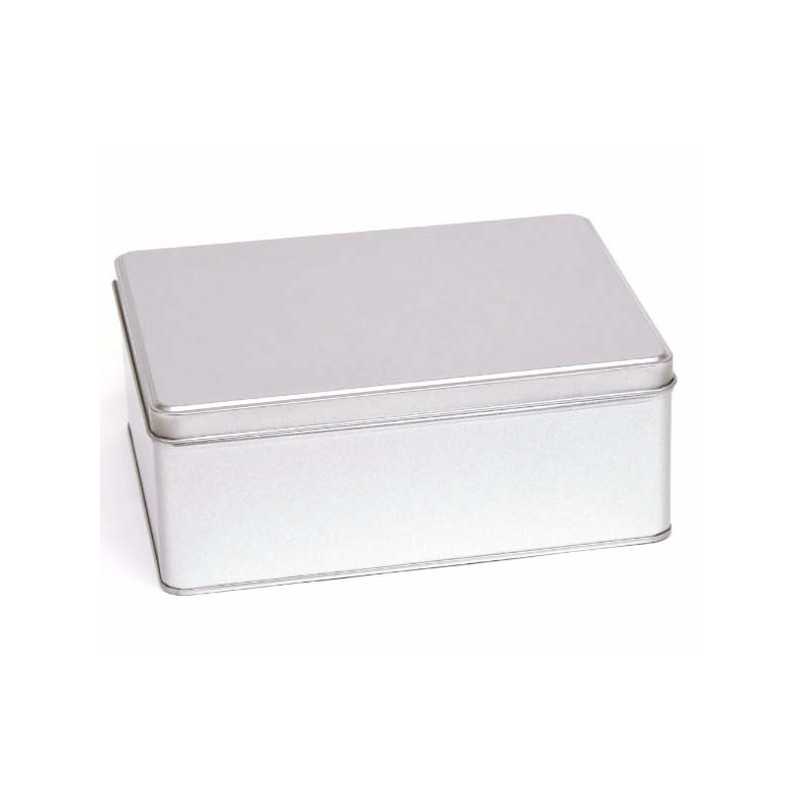 Boite rectangulaire avec couvercle à charnières TW2335 Métal - 2