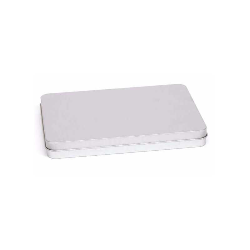 Boite rectangulaire avec couvercle à charnières TW4005 Métal - 2