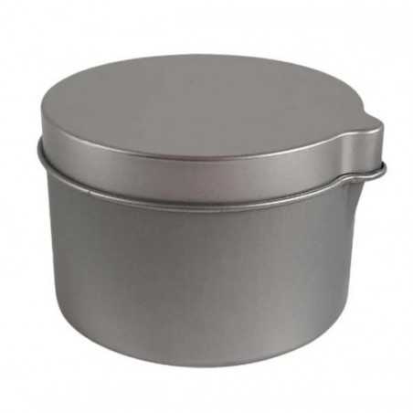 Boite ronde avec verseur TW0796 Métal - 2