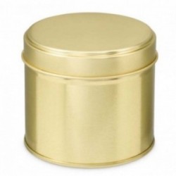 Boite en métal or avec couvercle coiffant TW0875D Métal - 2