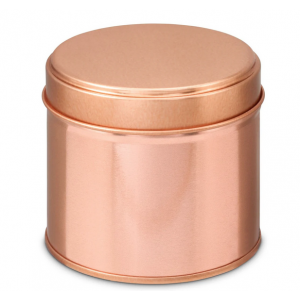 Boite en métal or rose avec couvercle coiffant TW0857R Métal - 3