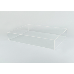 Plexiglass display case cover