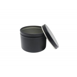 Boite ronde noire