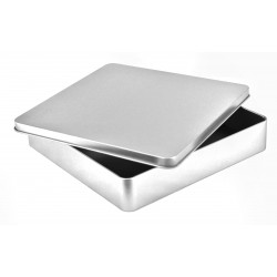 Boite métal carrée