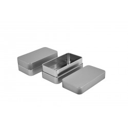 Boite métal rectangulaire