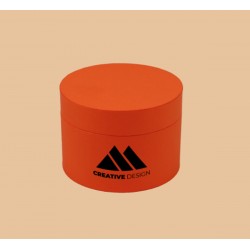 Boite ronde en carton