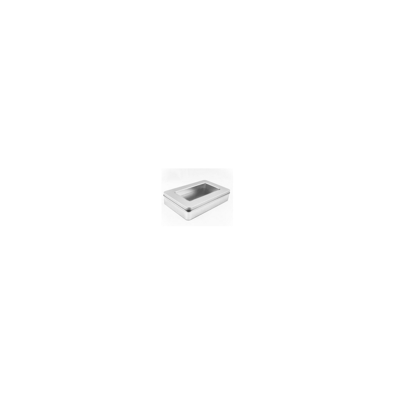 Boite rectangulaire avec fenêtre LK9065 Métal - 2