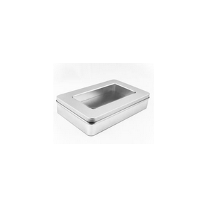 Boite rectangulaire avec fenêtre LK9065 Métal - 2