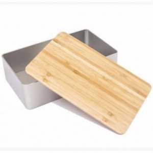 Boite rectangulaire bambou DSDSE031 Métal - 4
