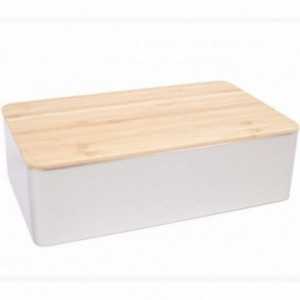 Boite rectangulaire bambou DSDSE031 Métal - 5