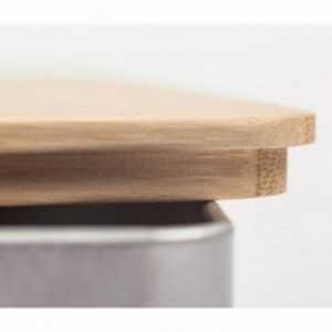 Boite rectangulaire bambou DSDSE031 Métal - 6