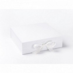 Coffret pliant avec rabat aimanté et rubans BNBL Carton - 10