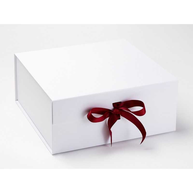 Coffret pliant avec rabat aimanté et rubans BNBXLD Carton - 14