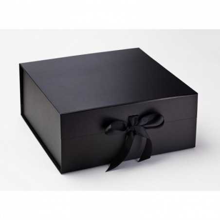 Coffret pliant avec rabat aimanté et rubans BNBXLD Carton - 17
