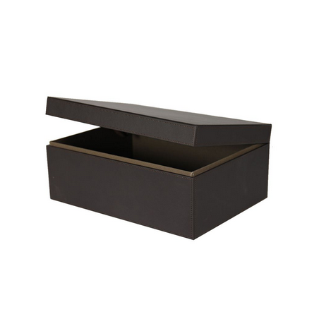 Boite en faux cuir, doublée intérieur WHFH11 Carton - 4