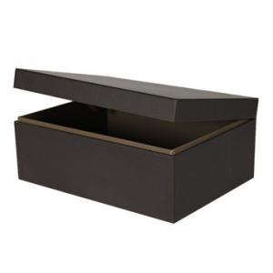 Boite en faux cuir, doublée intérieur WHFH11 Carton - 4