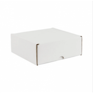 Boite d'expédition blanche BEXP255B Carton - 2