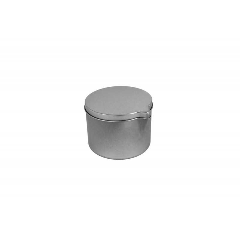 Boite ronde avec verseur AV4008 Métal - 2