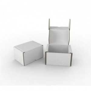 Boite d'expédition blanche BZ12010080B Carton - 2