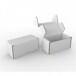 Boite d'expédition blanche BZ1608080B Carton - 2