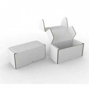 Boite d'expédition blanche BZ1608080B Carton - 2