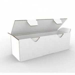 Boite d'expédition blanche BZ330100100B Carton - 2