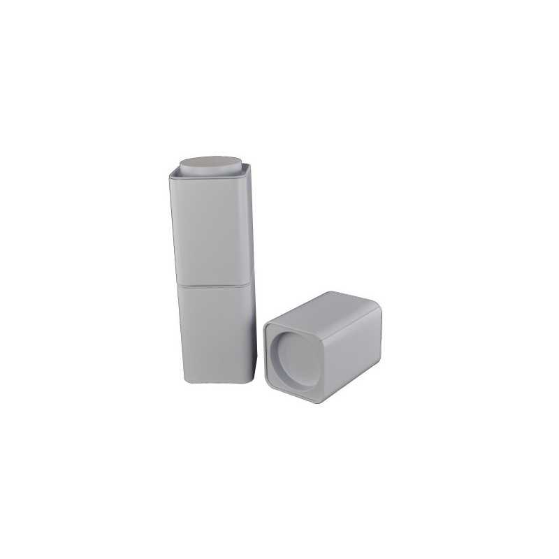 Boite métal carrée blanche AV8082 Métal - 3