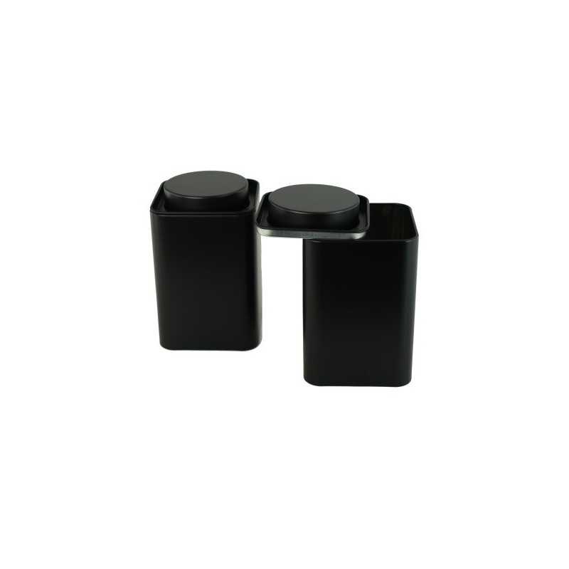 Boite métal carrée noire AV8081 Métal - 2